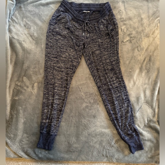 Gap Maternity Softspun Jogger, navy blue heather, size XS - Picture 2 of 3